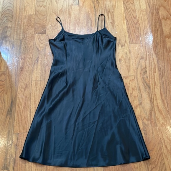 Black Slip Dress Spaghetti Strap Medium/large - Picture 12 of 14